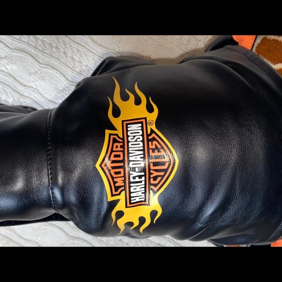 Build-A-Bear/Harley Davidson Leather Jacket Giraff - Picture 3 of 11